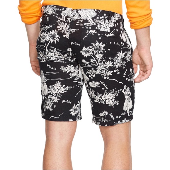SOLD!!! Polo Ralph Lauren Luau Shorts - Picture 4 of 8